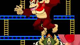 bowser koopa and donkey kong bareback mario in furry gay action!