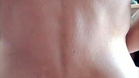 Enjoying anal fun with toys and a big cumshot