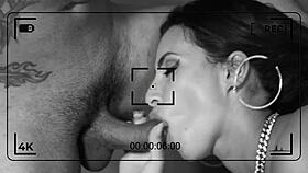 behind the scenes of porn with brunette slut gettin' anal assfuckin' and facial cumshot