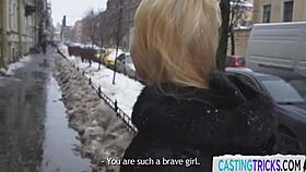 European Cutie Pussyfucked By Horny Agent