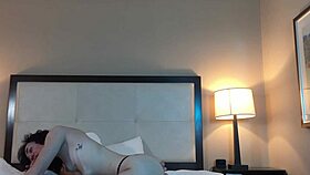 Hot Petite Sucks Cock Deepthroat!