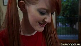 Step daddy comforts comrade's daughter and cams first time