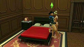 I got Nicky's holiday gift, but it's all cartoon-y and stuff.