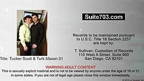 Naughty married male gives head to a gay