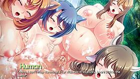 Damn, Fucking Three Pregnant Chicks in Monster Girl Breeder Ep5! 🍼