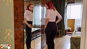 I fucked my wife's friend right after work and came on her face?