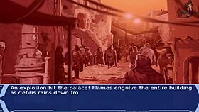 Star Wars cosplay bang with hot alien girls in Orange Trainer Part 30