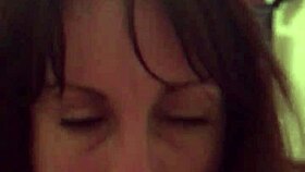 mature white trash sucking small black cock in intense blowjob session