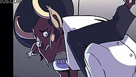 Блин, эта смешная порноанимация с большими сиськами просто оторвись!