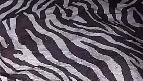 ebony woman plays with toys and fingers her clit close up