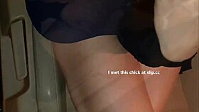 Hot Redhead Wife Blowjob Then Doggystyle Creampie