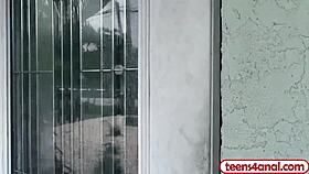 Teen Virgin Gapes Anal With Vibrator And Toys From Neighbor