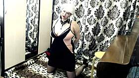 hot casting turns this mature submissive slave into a rough anal toy rider.