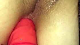 Enjoying intense sex ending in cum spurts
