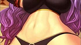 Camilla slideshow reveals big tits and ass