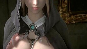 elden ring porn, with big tits, ass, and 3d cartoon pussy 😈