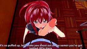 Rias Gremory begs for intense sex in HS DXD NTR madness 2 full movie