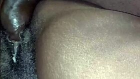 thick ebony pussy gets interracial bonus clips with big tits and ass