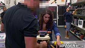 Ever seen Pawnee babe Kitty Catherine get fucked in the back office?