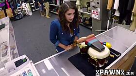 Ever seen Pawnee babe Kitty Catherine get fucked in the back office?