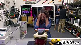 Ever seen Pawnee babe Kitty Catherine get fucked in the back office?