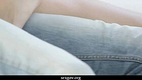 Brunette performs tight pussy licking, ass muff diving, feet footjob, and cumshot in cunilingus session