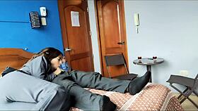 Fucking the peruvian real estate agent.