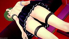 Abel wants to fuck frieren in hentai.