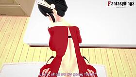 I fucks Yor Forger in POV hentai