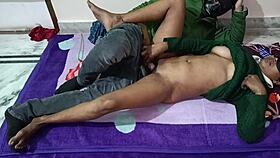 Young Indian Amateurs Perform Homemade Sexy Update In High Tech Setting