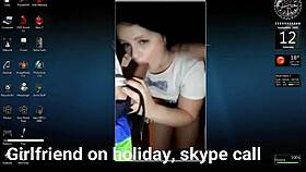 Girlfriend On Vacation With Friends