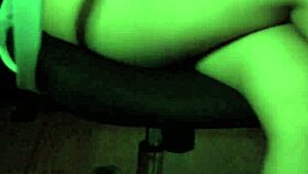 Latina with big ass moves nicely!