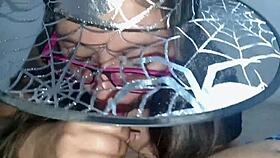 latina witch sucks cock like a pro