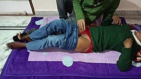 Young Indian Amateurs Perform Homemade Sexy Update In High Tech Setting