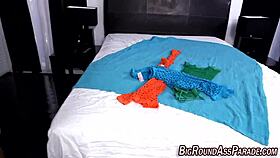 Huge ass babe says, 'let me ride your dick.'