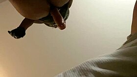 ebony mistress pegs guy with strapon until he submits in femdom session