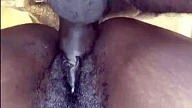thick ebony pussy gets interracial bonus clips with big tits and ass