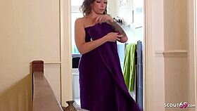 i tricked my sexy step sis with panties to fuck