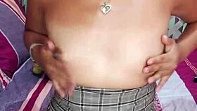 desperate latina masturbates anal and squirts hard in amateur scene