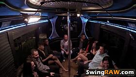 Swingraw season five episode two features couples stripping and dancing.