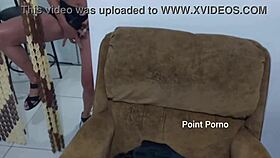 My stepmother saw me fucking my friend's ass and wanted it too