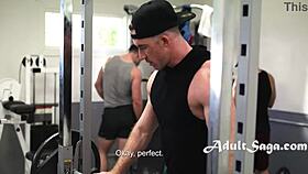 Gay Gym Jocks ROMAN TODD and NICK FITT in Action