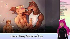 Vtuber Lewdneko Plays Furry Gay Game Part 1