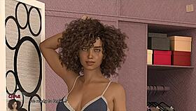 gina, is that foot massage in the big city turning erotic with your big tits and ass?