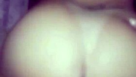 amateur wife teases with home fuck