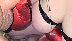 does a huge cum load on gummy candies make her eat them with pleasure?