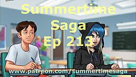 Summertime saga episode 213 with milf character