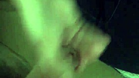 chubby latina with big tits jacking off that monster cock