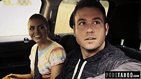 Adriana Chechik Squirts During Intense Border Officer Exam With Domination And Double Penetration