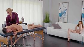 Nurumassage Busty Milfs Threesome Compilation With Jillian Janson.